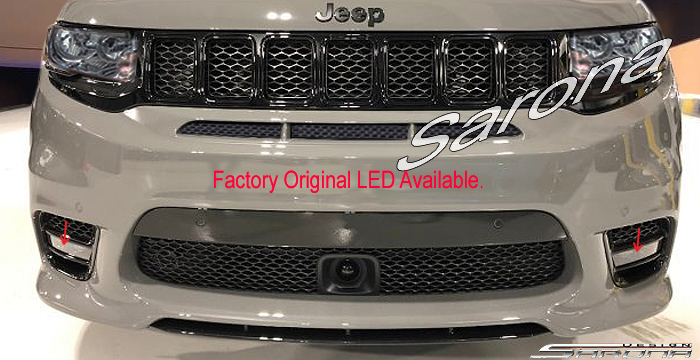 Custom Jeep Grand Cherokee  SUV/SAV/Crossover Front Bumper (2011 - 2013) - $890.00 (Part #JP-017-FB)